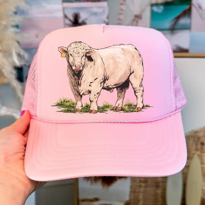 Charolais Bull Trucker Hat