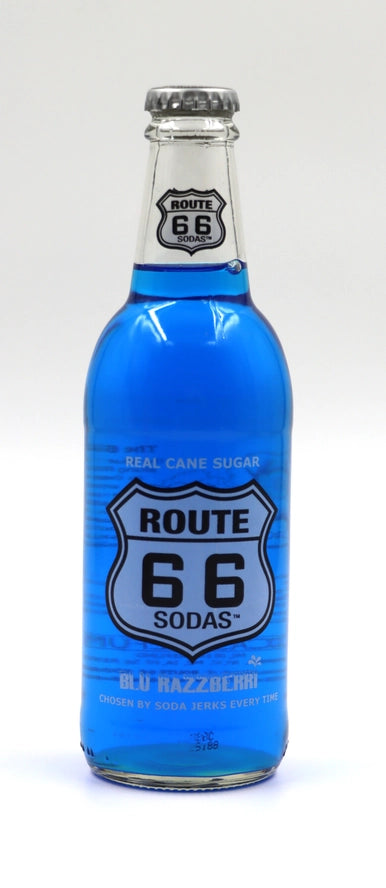 Route 66 Blu Razzberri Soda