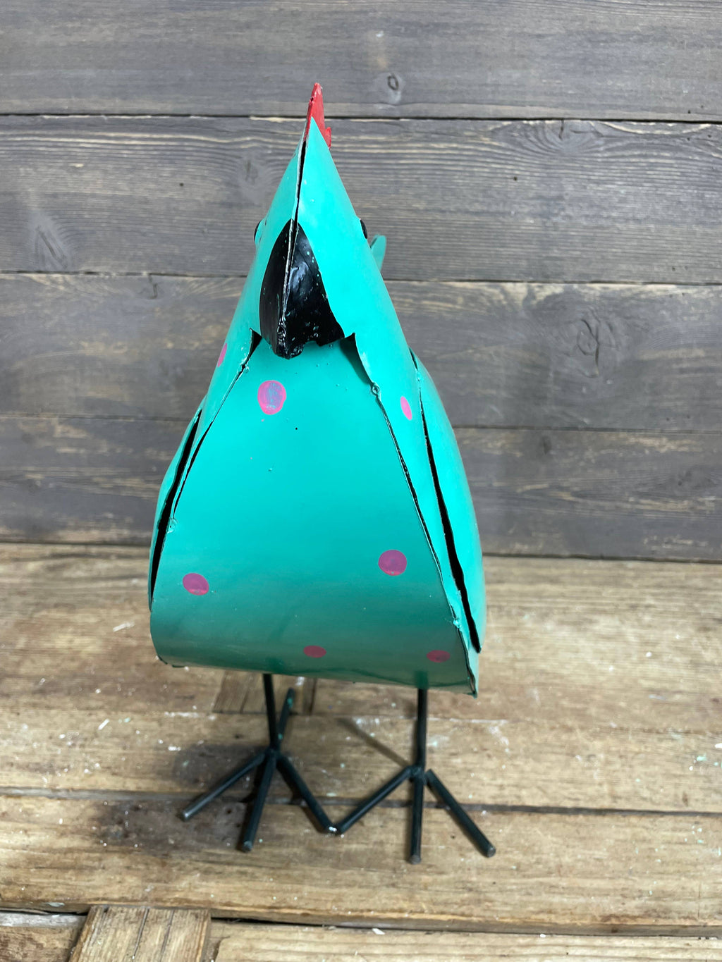 Mama Chicken Polka Dot: Turquoise