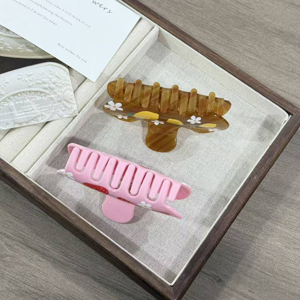 Lemon & Daisy Claw Clip