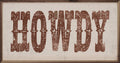 Rusty Howdy: 16x8