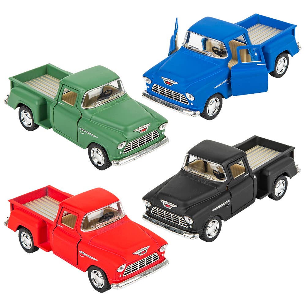 5" Diecast 1955 Chevy Stepside Pick Up