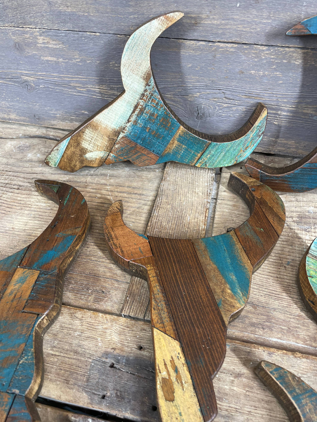 Reclaimed Wood Skull