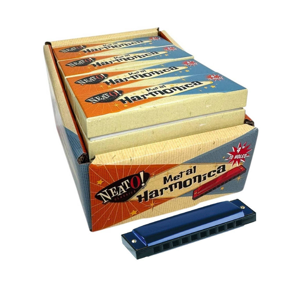 Neato! 4" Metal Harmonica