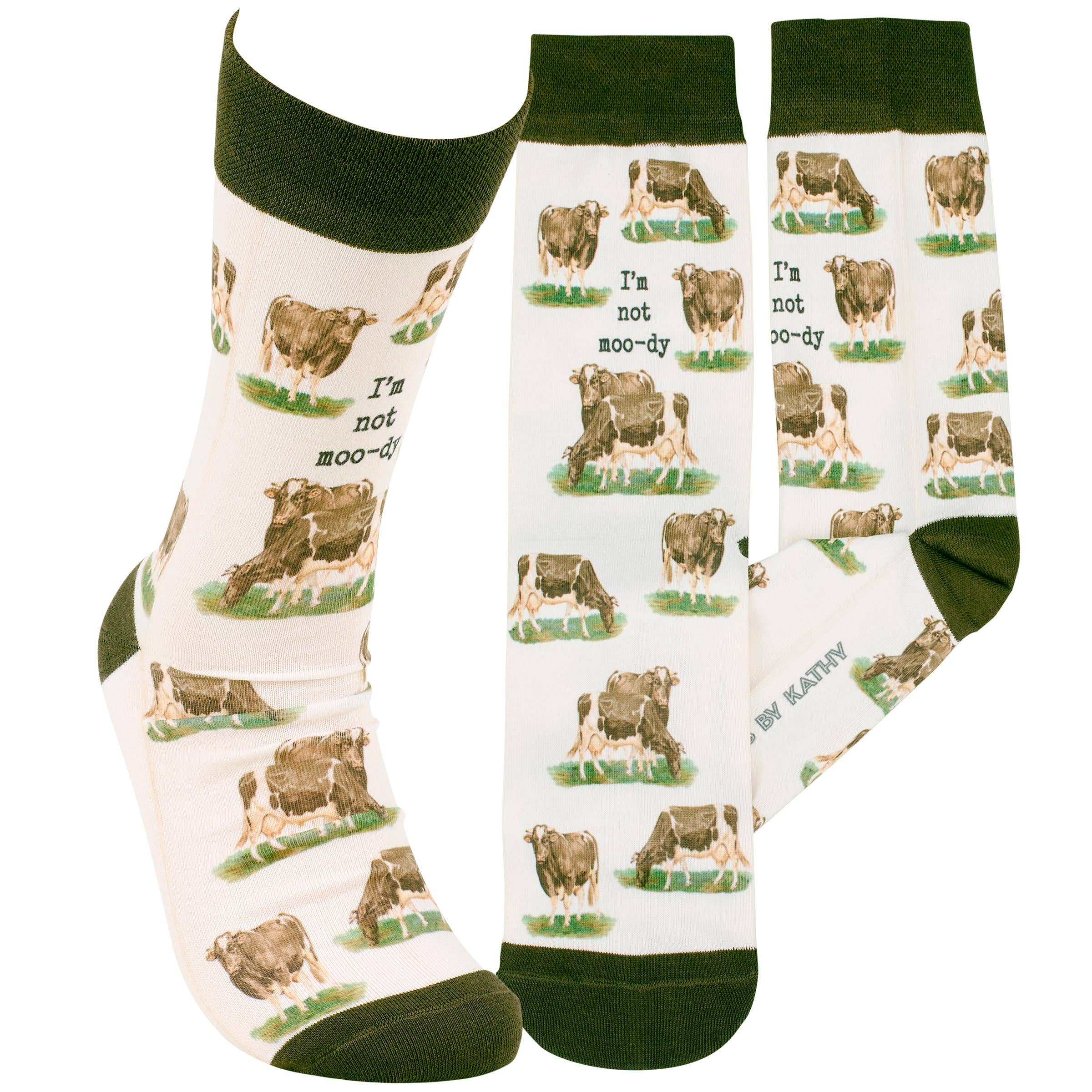 I'm Not Moody Socks