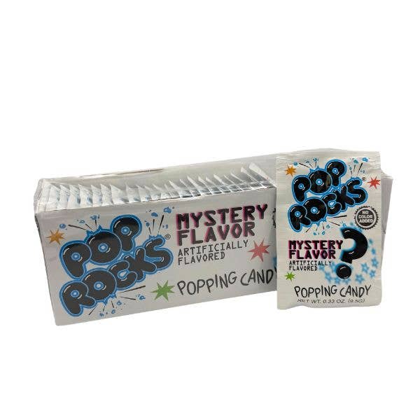 Pop Rocks Mystery Flavor Popping Candy .33oz, 24ct Display