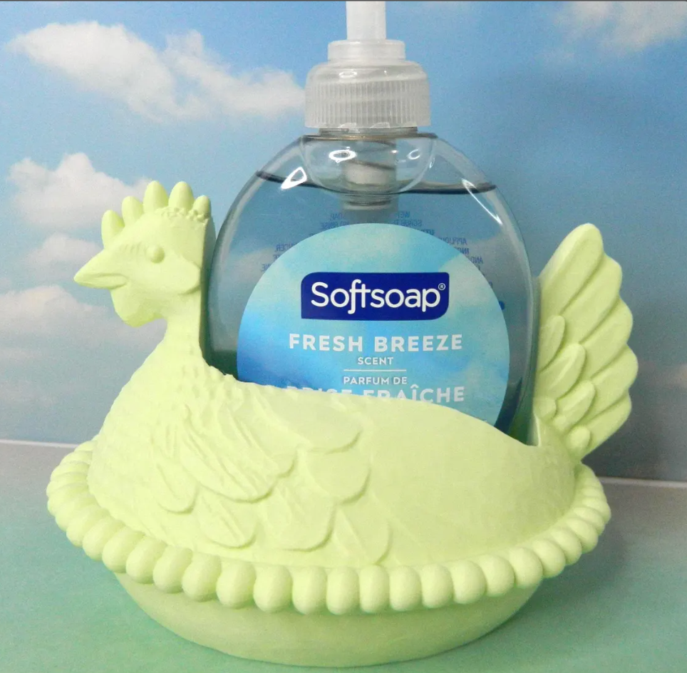Hen On Nest Soap Holder