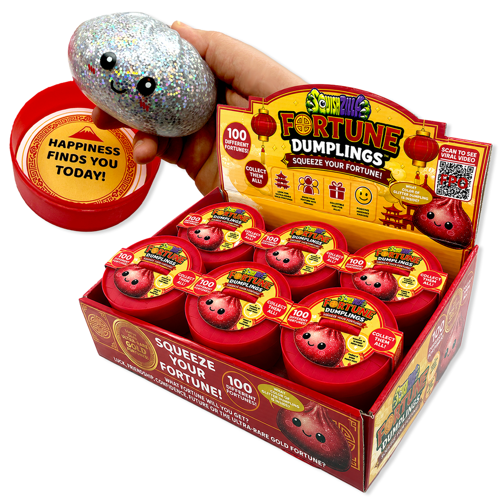 Fun Doh Mystery Fortune Squishy Dumpling Toy