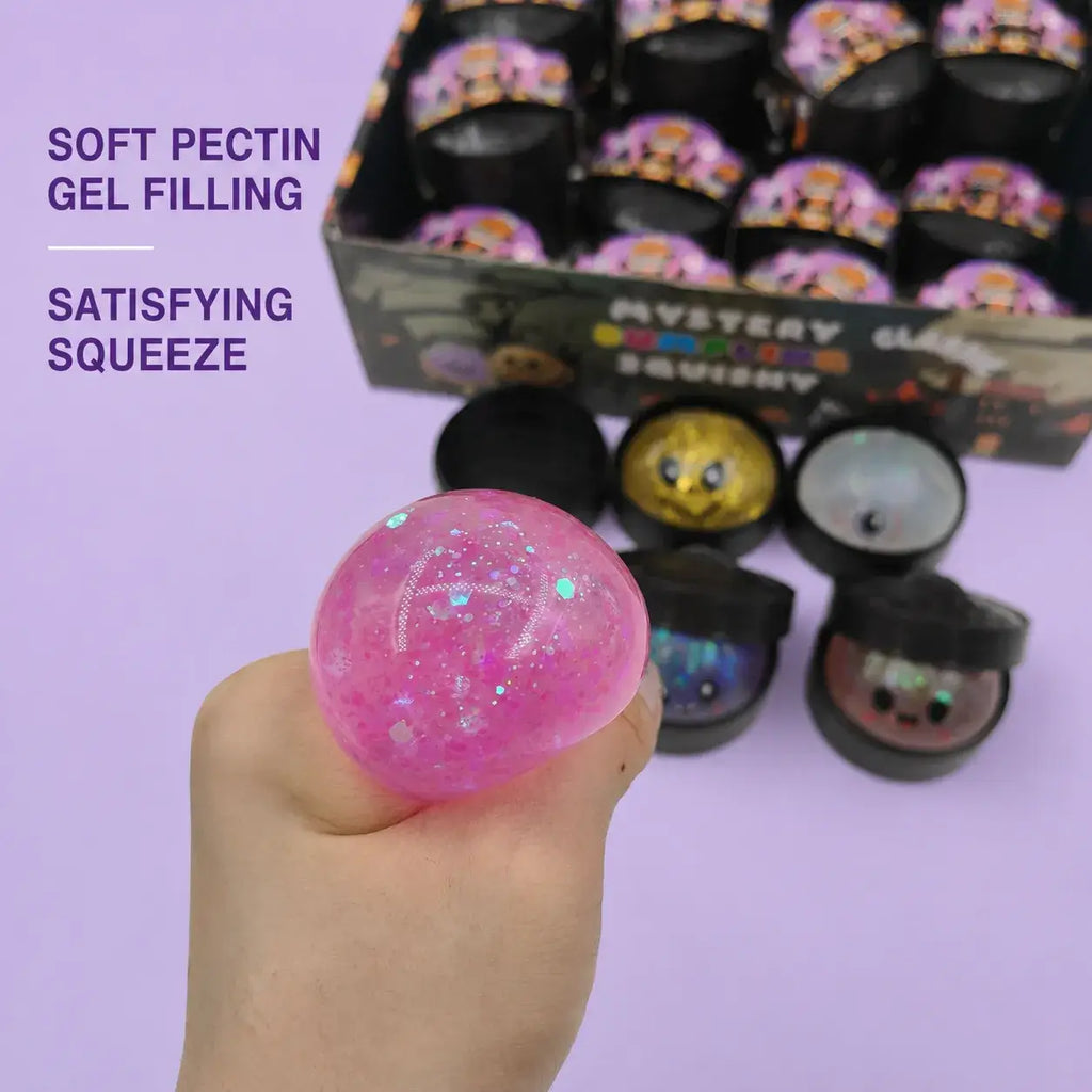 5.5cm Mini Halloween Bao Squishies: Pectin Gel