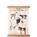 For The Love Of Goats Wall Decor