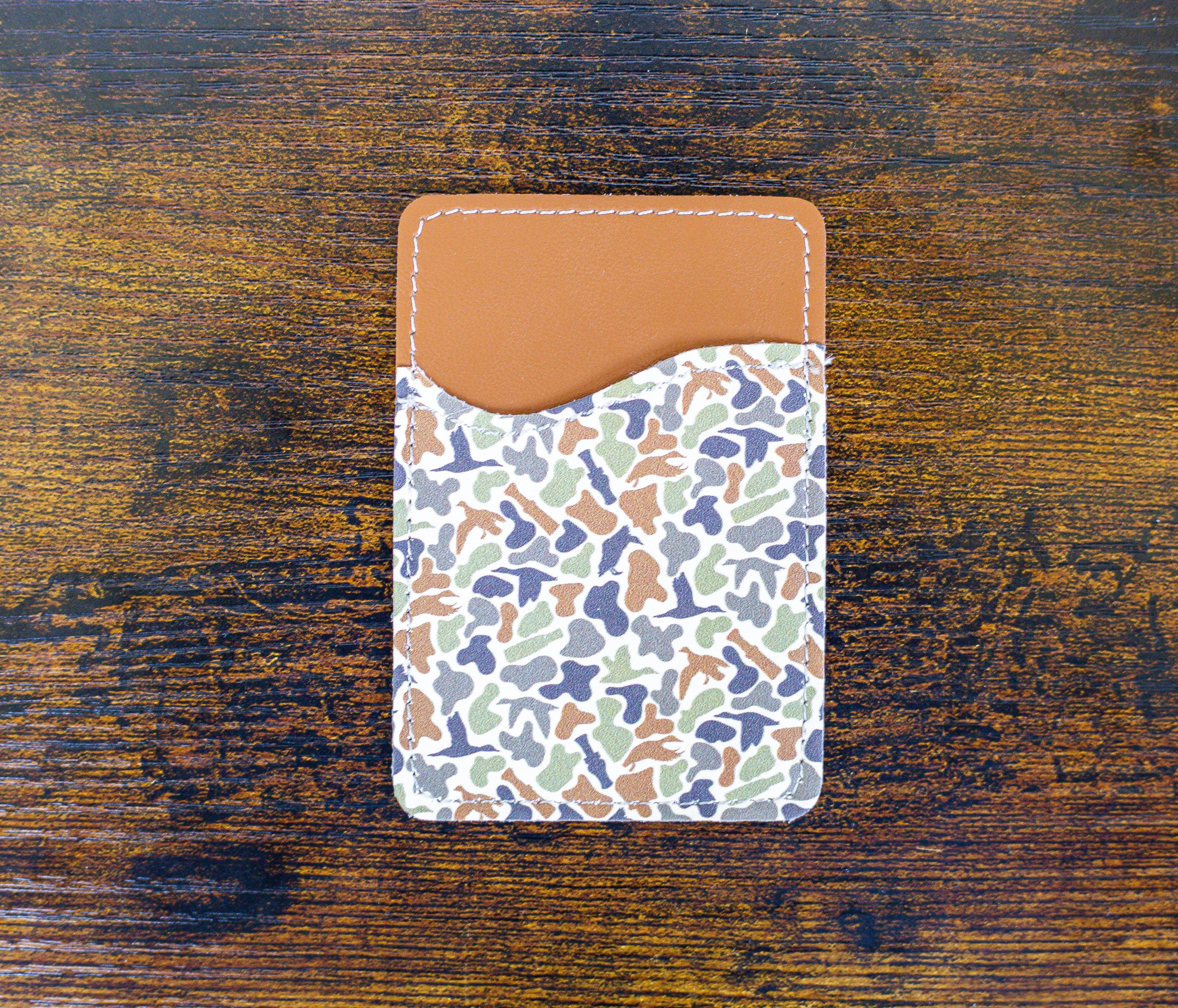 Duck Camo Phone Wallet