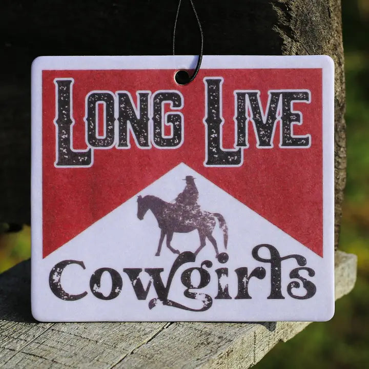 Long Live Cowgirls Air Freshener