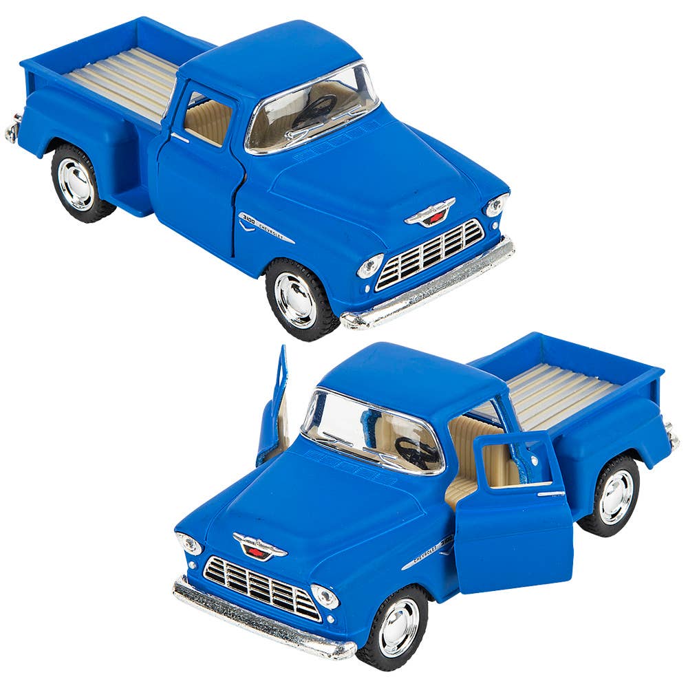 5" Diecast 1955 Chevy Stepside Pick Up