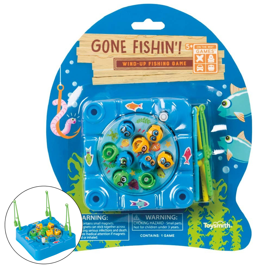 Toysmith Gone Fishin' Board Or Travel Game