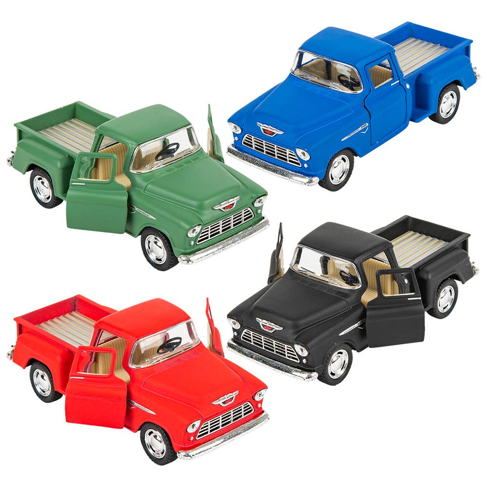 5" Diecast 1955 Chevy Stepside Pick Up
