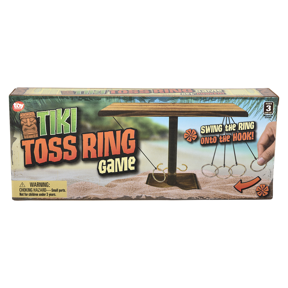 Tiki Toss Wooden Tabletop Game