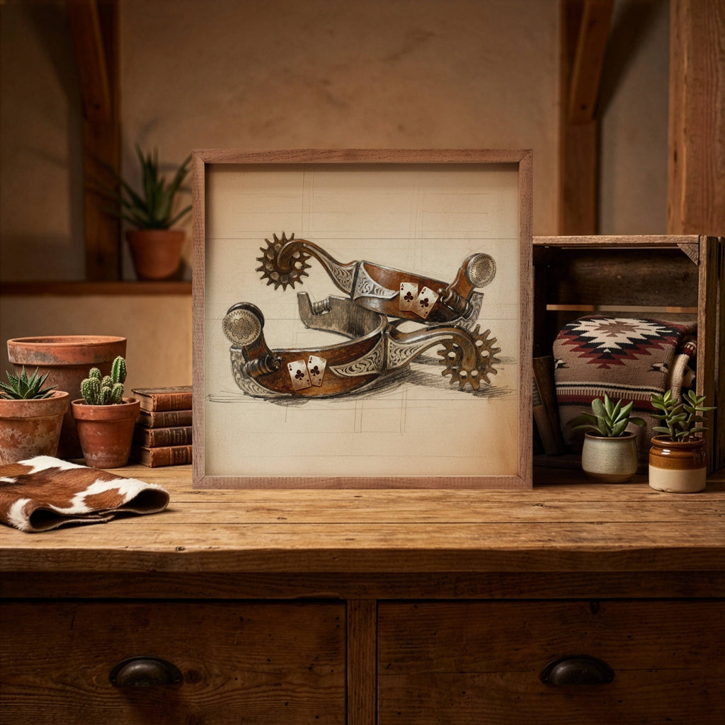 Rider’s Spurs Decor