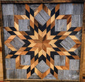 22x22" Barn Quilt: Naturals